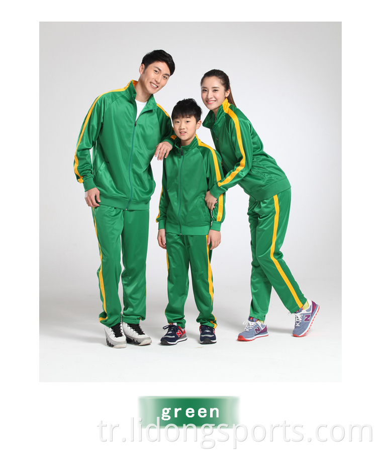 Toptan Kids Trailtsits Track takım elbise özel logo pist sporu spor çocuk spor takım elbise çocuk kıyafetleri kış